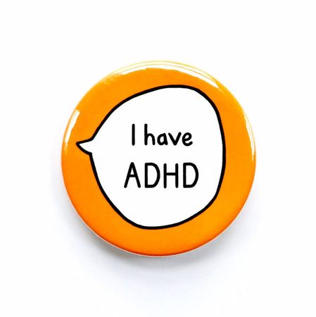 I have ADHD || sootmegs.etsy.com