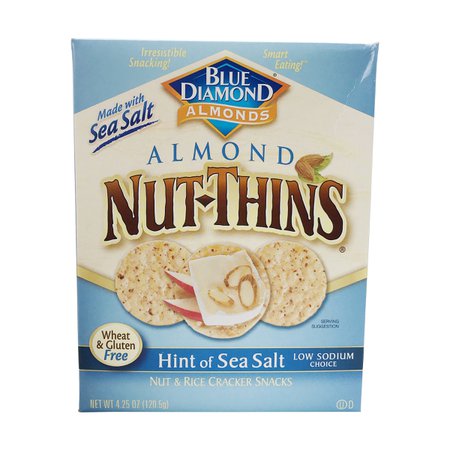Hint Of Sea Salt Nut-thins®, 4.25 oz, Blue Diamond | Whole Foods Market