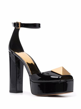 Valentino Garavani Roman Stud heeled sandals - FARFETCH