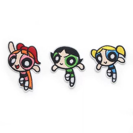 power puff girl patches