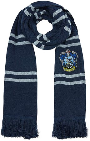 Amazon.com: Cinereplicas Harry Potter Scarf - Deluxe Edition - 98" - Official - Ultra Soft Knitted Fabric (Ravenclaw): Home & Kitchen