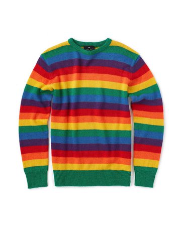 glitter rainbow sweater by lazy oaf - sweater - ban.do