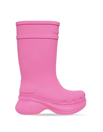 balenciaga pink boot