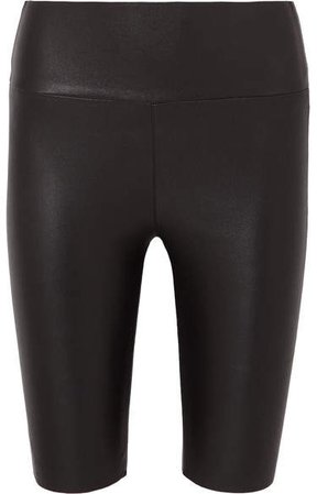 SPRWMN - Leather Shorts - Black