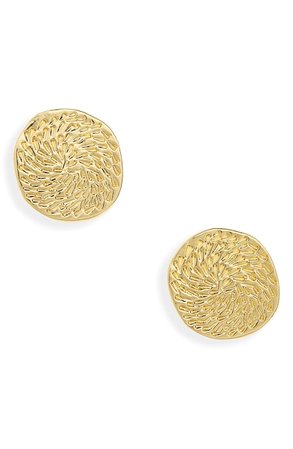 gorjana Cruz Coin Stud Earrings | Nordstrom