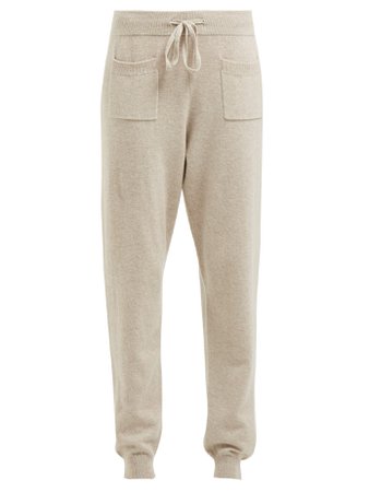 Drawstring wool and cashmere-blend track pants | Allude | MATCHESFASHION.COM UK