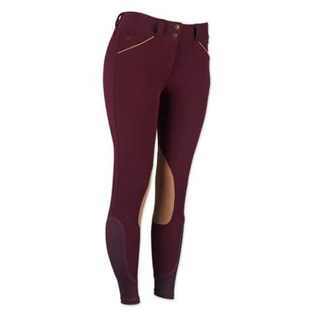 Piper Tan Patch Low-rise Front Zip Breeches by SmartPak