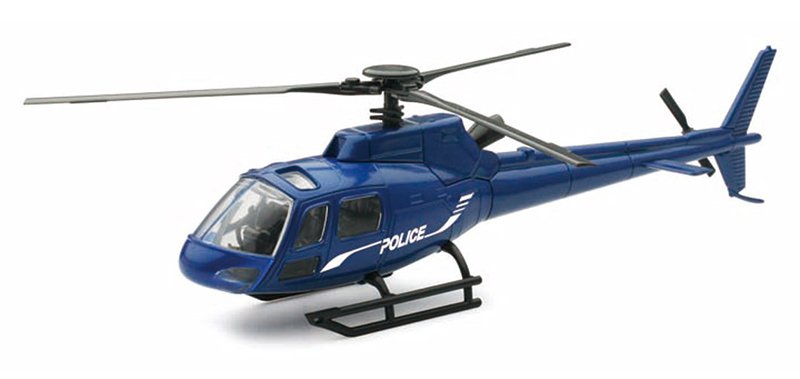 Aircraft - NEW-RAY - 26093 - Police - Eurocopter AS350 Helicopter