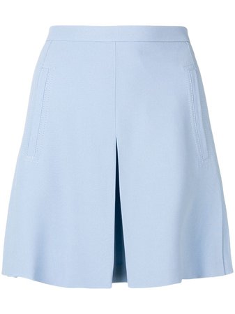 Nº21 high-waist slit skirt