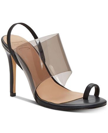 INC International Concepts I.N.C. Women's Rylea Toe-Ring Vinyl-Band Sandals, Created for Macy's & Reviews - Sandals & Flip Flops - Shoes - Macy's
