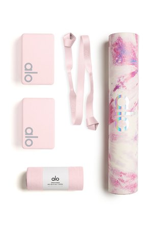 Essential Set - Pink Tie Dye | Alo Yoga