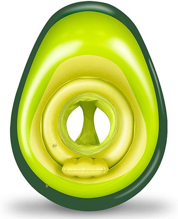 Amazon.com: TURNMEON Avocado Baby Swimming Pool Float,Safety Seat Swim Ring for Infant Toddlers Inflatable Swimming Pool Floats Babies Pool Ring Baby Floatie with Skin-Friendly Material(8-36 Months)(Bright Green): Sports & Outdoors