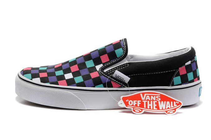 blue and magenta checked vans - Google Search