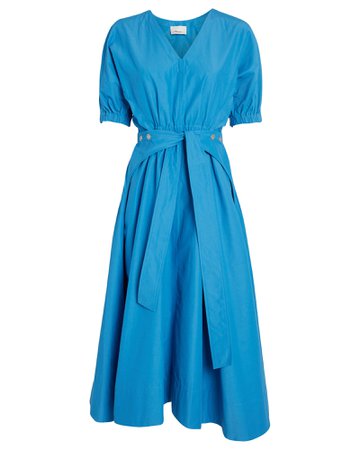 3.1 Phillip Lim Belted Cotton-Blend Poplin Dress | INTERMIX®