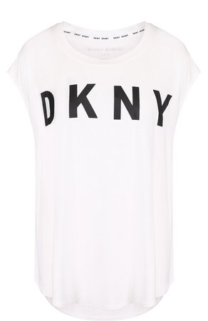 DKNY logo sport top