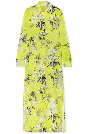 Eywasouls Malibu | Christina floral-print cotton-voile maxi dress | NET-A-PORTER.COM