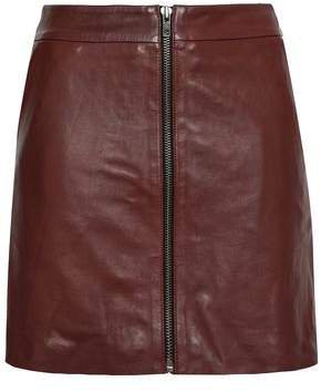 Muubaa Leather Mini Skirt