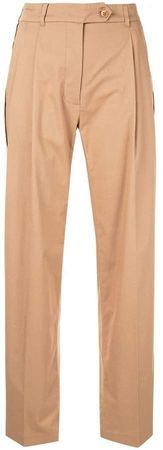 Layeur wide leg pleated detail trousers