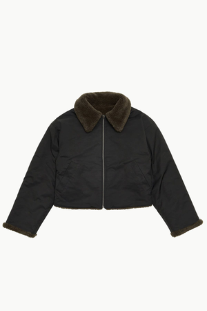 Amomento Reversible Shearling Crop Jacket W389,000