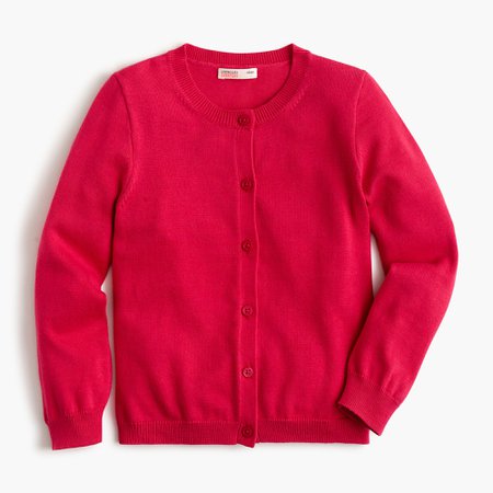 J.Crew: Girls' Casey Cardigan Sweater