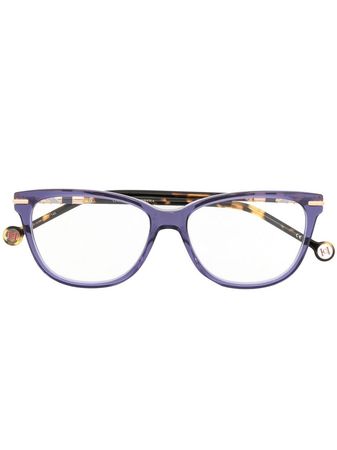 Carolina Herrera wayfarer-frame Glasses - Farfetch