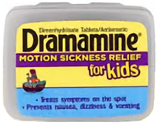 Dramamine Motion Sickness Relief For Kids Grape Flavor Flavored