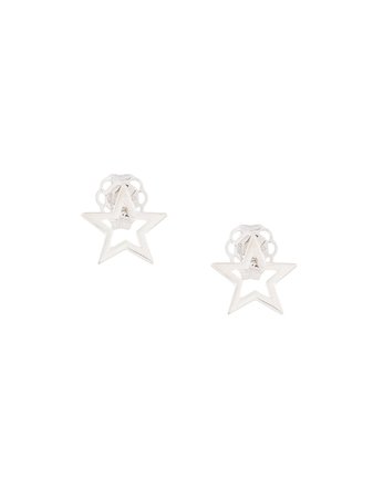 Silver Natasha Schweitzer Star Stud Earrings | Farfetch.com