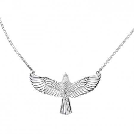 Buy Falcon Necklace Sterling Silver | Zoe & Morgan