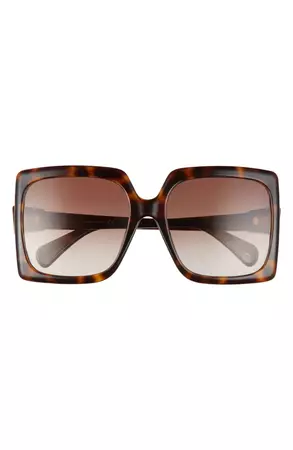 Gucci 59mm Gradient Square Sunglasses | Nordstrom