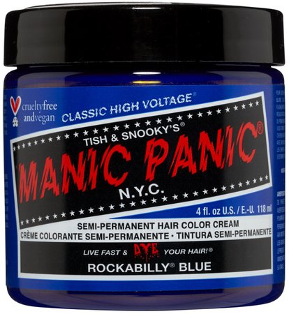 •• Manic Panic - Hair Dye •• Rockabilly Blue ••