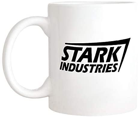 Amazon.com: DeepRollingQAQ - Iron Man Mug, Stark Industries Logo Mug, Tony Stark Coffee Mug, 11oz Novelty Ceramic Coffee Mug/Cup: Kitchen & Dining