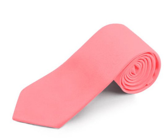 coral tie