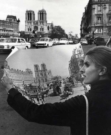 Notre-Dame de Paris, ph. Robert Doisneau, 1977.