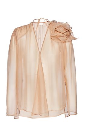 Silk Blouse By Magda Butrym | Moda Operandi