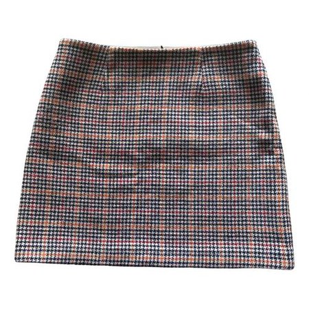 Wool mini skirt Rouje Multicolour size 40 FR in Wool - 14788063