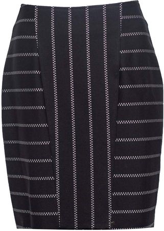 Vhny Stripe Pencil Skirt