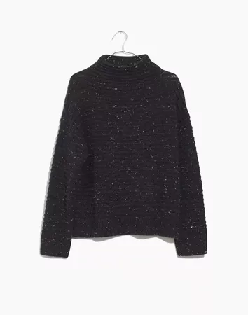 Donegal Belmont Mockneck Sweater in Coziest Yarn
