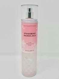 strawberry snowflake bath and body works - Google Search