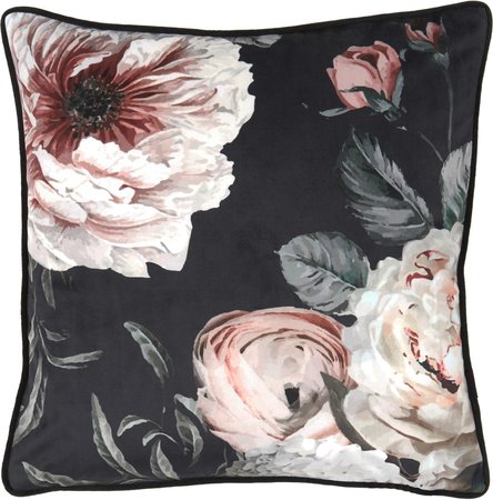 Samt-Kissenhülle Blossom mit Blumen-Print | WestwingNow