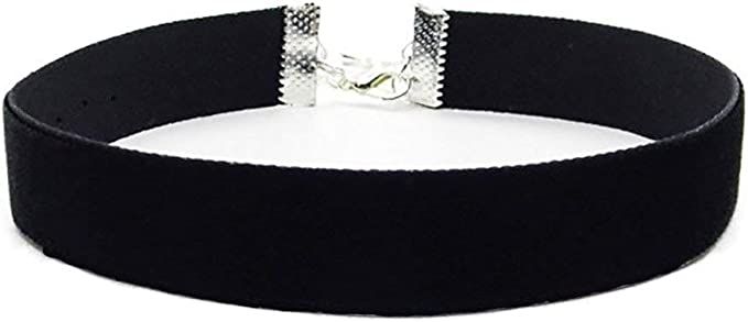 Amazon.com: AsherKeep Adjustable Kawaii Choker and Collar Necklace, Aesthetic Necklace Made from Premium PU Leather and Alloy, Cute Choker and Collar Necklace Jewelry - Velvet Ribbon Collection for Women: Clothing, Shoes & Jewelry