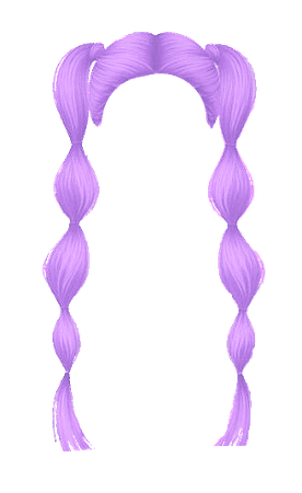 Nightcrawler Bubbles Sims 4 Hair - Pastel Purple (Dei5 Edit)