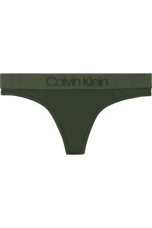 Calvin Klein Underwear | Stretch-jersey thong | NET-A-PORTER.COM