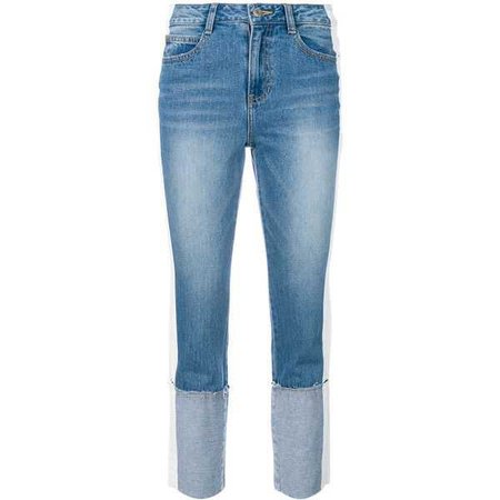 SJYP Folded Cuff Jeans