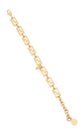 Grecamania Gold-Plated Bracelet By Versace | Moda Operandi