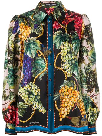 Dolce & Gabbana Autumn Skjorta Med Knappar - Farfetch