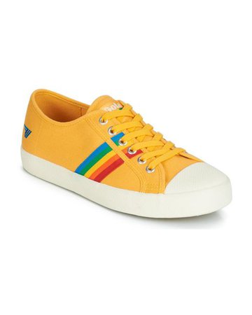Gola Coaster Rainbow Shoes (trainers) in Yellow - Lyst