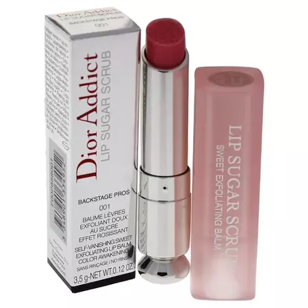 Dior Addict Lip Sugar Scrub Exfoliating Lip Balm - # 001 by Christian Dior for Women - 0.12 oz Lipstick - Walmart.com