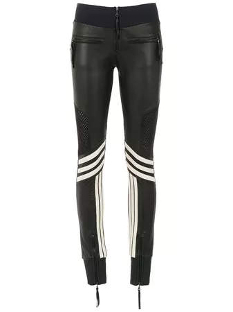 Andrea Bogosian leather skinny trousers £812 - Buy Online - Mobile Friendly, Fast Delivery