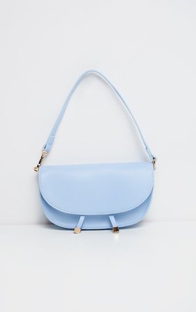 Blue Mini Shoulder Bag | Accessories | PrettyLittleThing