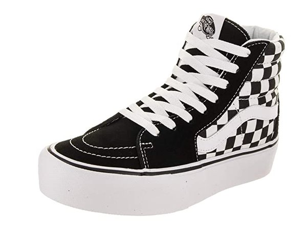 Buy Vans SK8 Hi Platform 2.0 Shoes 5.5 B(M) US Women / 4 D(M) US Checkerboard at Amazon.in
